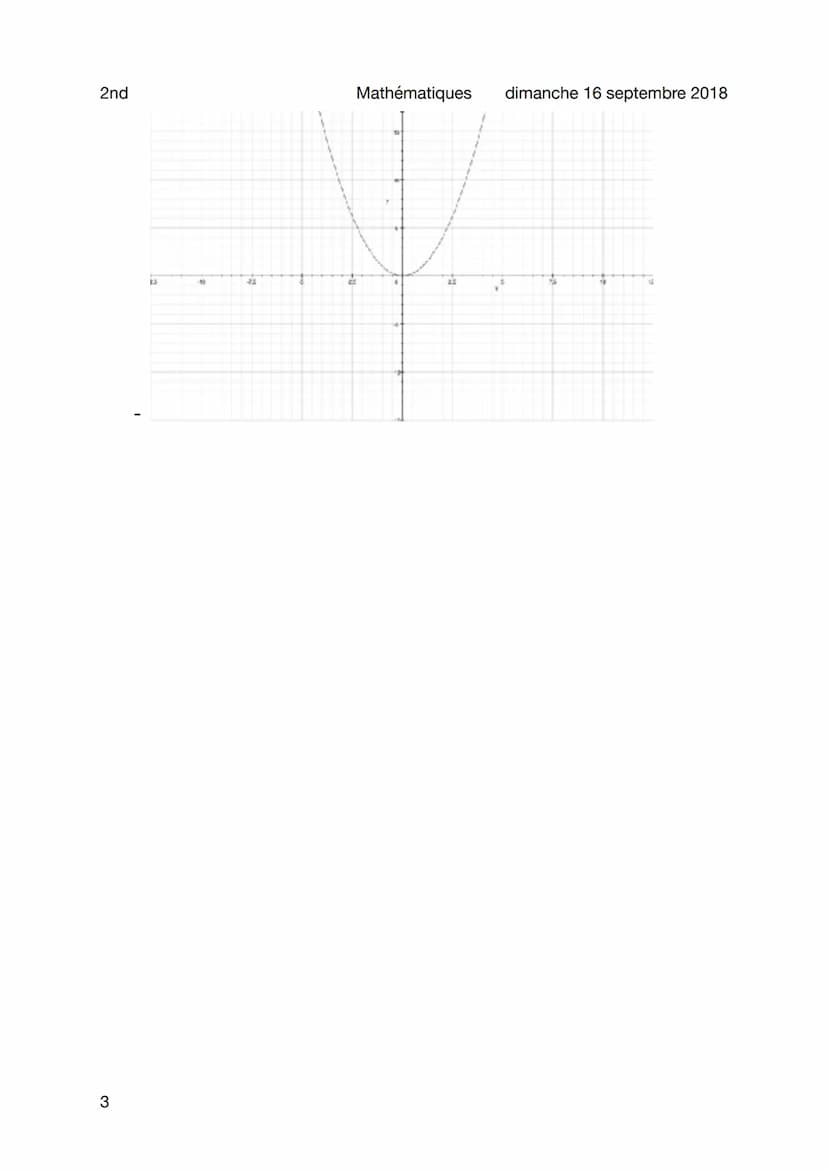 2nd
Fonctions
Objet
1
Mathématiques
Notion de fonction
• Soit D, un ensemble de nombres réels. Définir une fonction f sur D revient à
associ