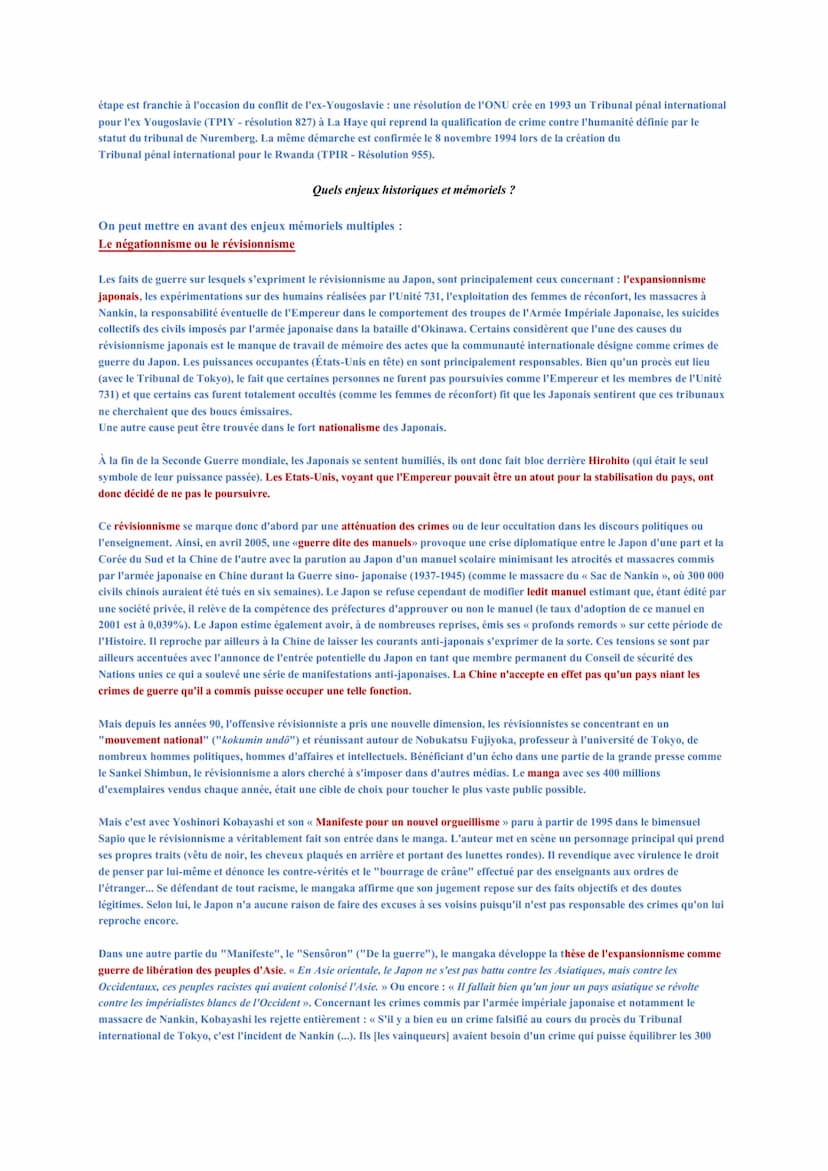 Thème 2 : La multiplication des acteurs internationaux dans un monde bipolaire (de 1945 au
début des années 70)
Chapitre 1 : La fin de la se