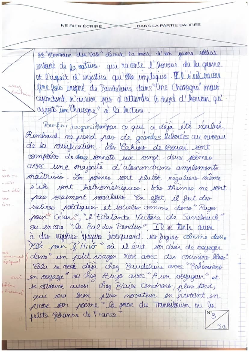 NE RIEN
Repère de l'épreuve :
Épreuve/sous-épreuve :
(Préciser sly a heu, le sujet choisi
Note:
20
en bas de la pagayer
placez les feuilles
