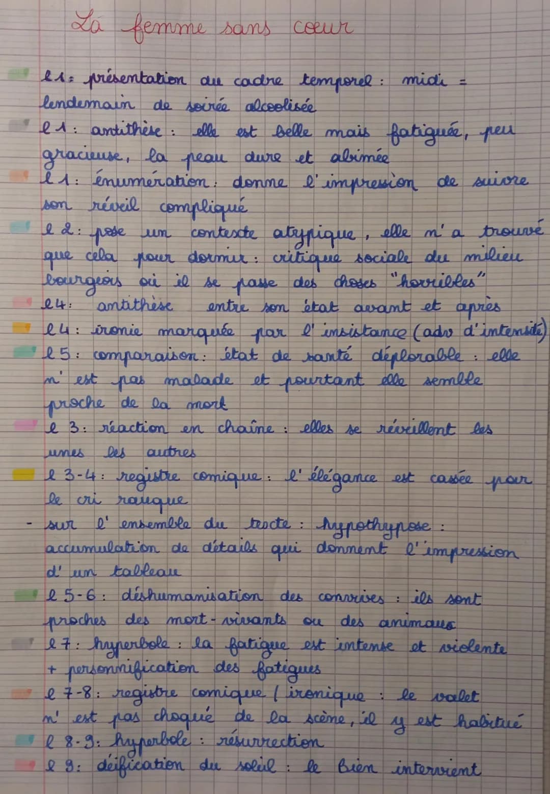 LECTURE ANALYTIQUE - LA PEAU DE CHAGRIN -
EXTRAIT DE LA FEMME SANS CŒUR
Ce passage se situe à la fin de la deuxième partie, "La Femme sans c