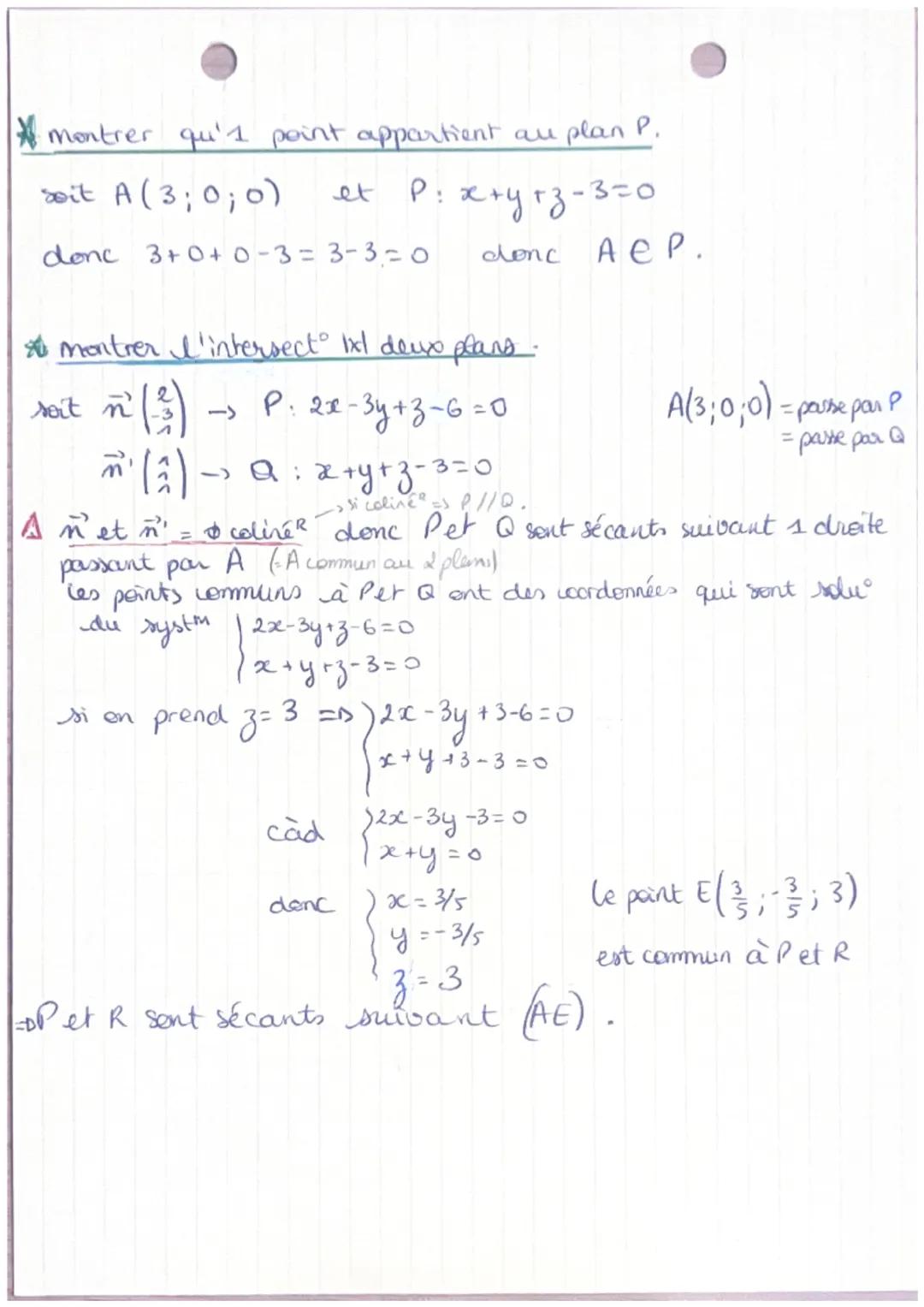 # chap 13.

Produits Scalaires

*dans un plan: $\vec{u} = \vec{AB}$ $\vec{v} = \vec{AC}$

- $\vec{u}\binom{x}{y}$ $\vec{v}\binom{x'}{y'}$) =