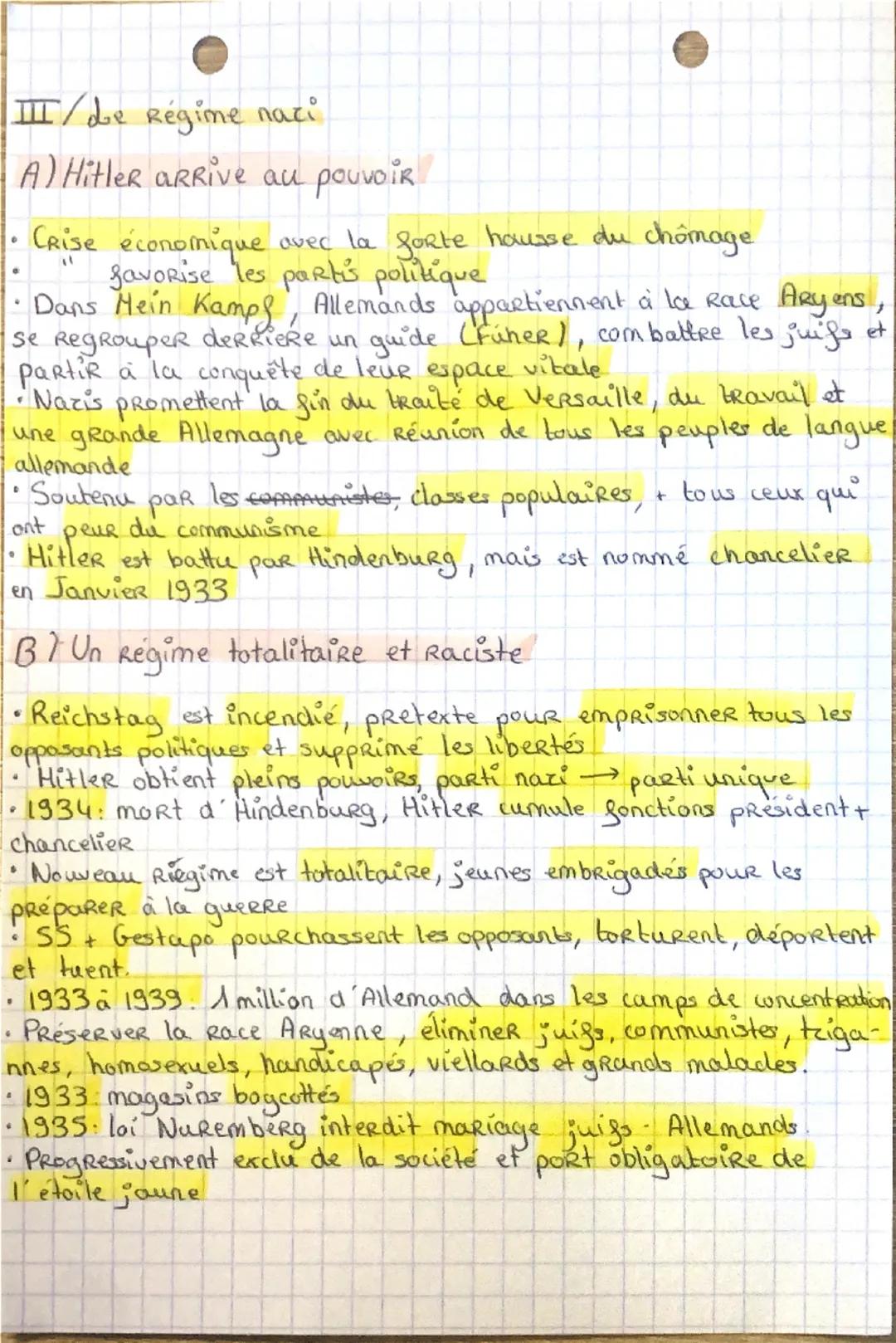 # HISTOIRE

L'ENTRE DEUX-GUERRE

I/de Régime totalitaire sobietique

A) Lenine met en place un nouveau Régime

*   1917: I enine + Bolchevik