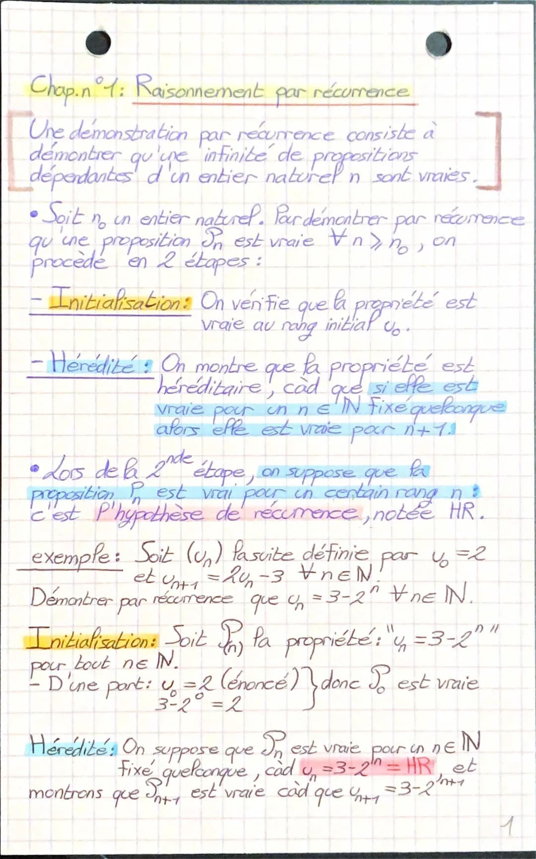 Raisonnement par Récurrence : Guide Complet et Exercices Corrigés