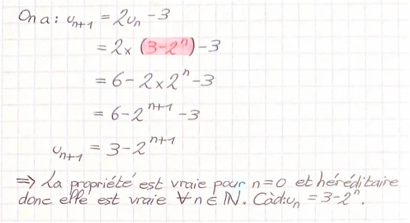 Chap.n°1: Raisonnement
par récurrence
Une demonstration recurrence consiste à
par
démontrer qu'une infinité de propositions
dépendantes d'un