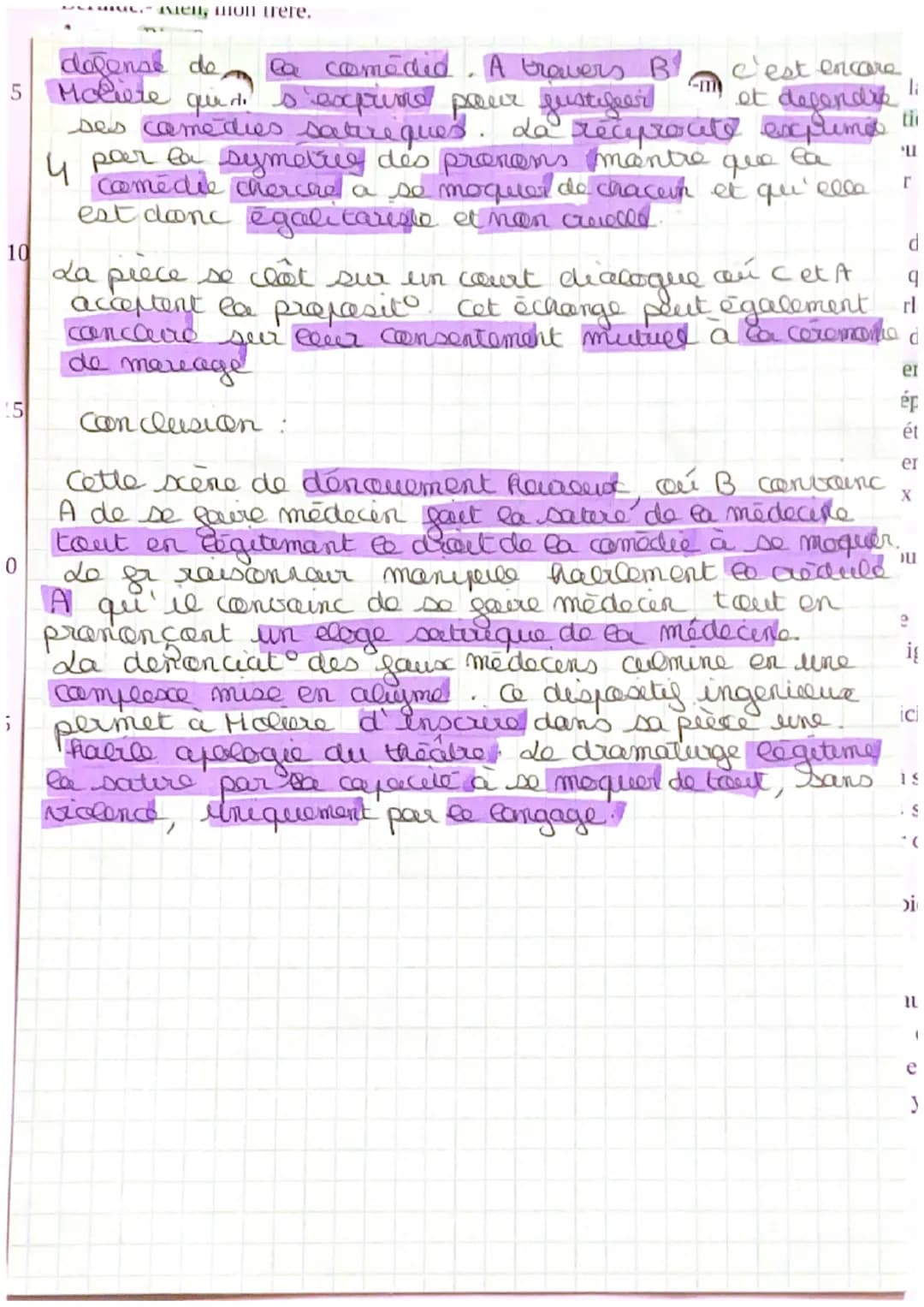B
Al
Bé
2
u
10
ér
S
itt
CO
d
1
fi
e
UL leur Datient
A
Le Malade
imaginaire
Acte 111 scène 14
INTRO:
(voir Ls)
Dialogue entre B A et Toinette