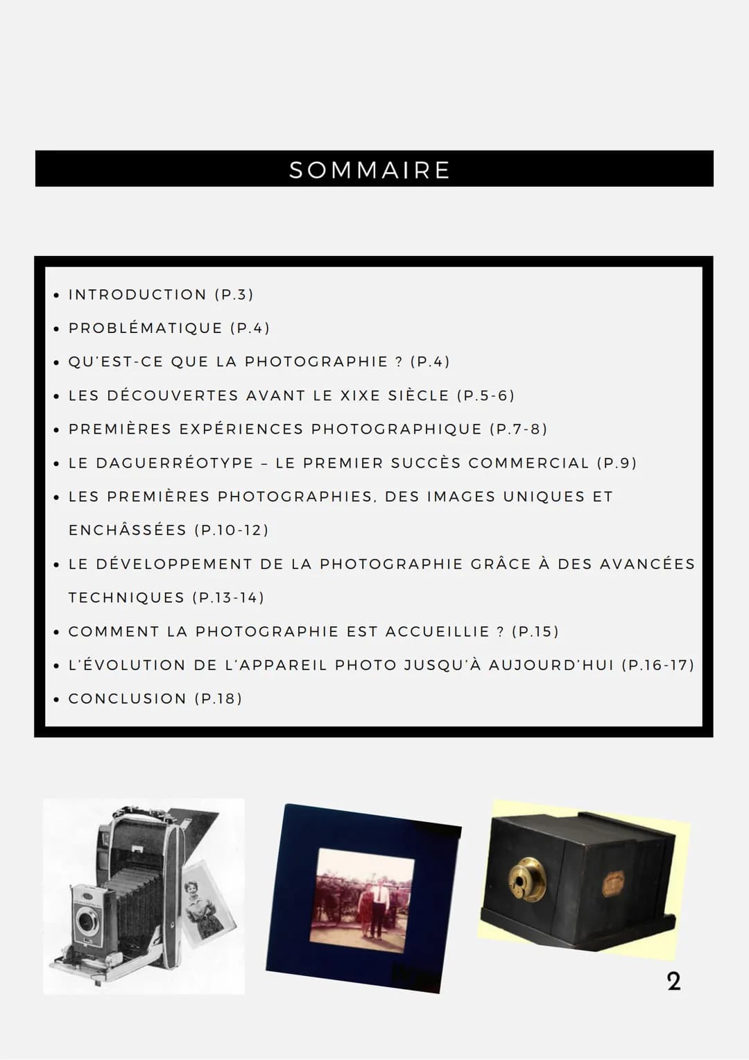 Découvre l'Histoire de l'Appareil Photo Du 1er Appareil Photo à — free download