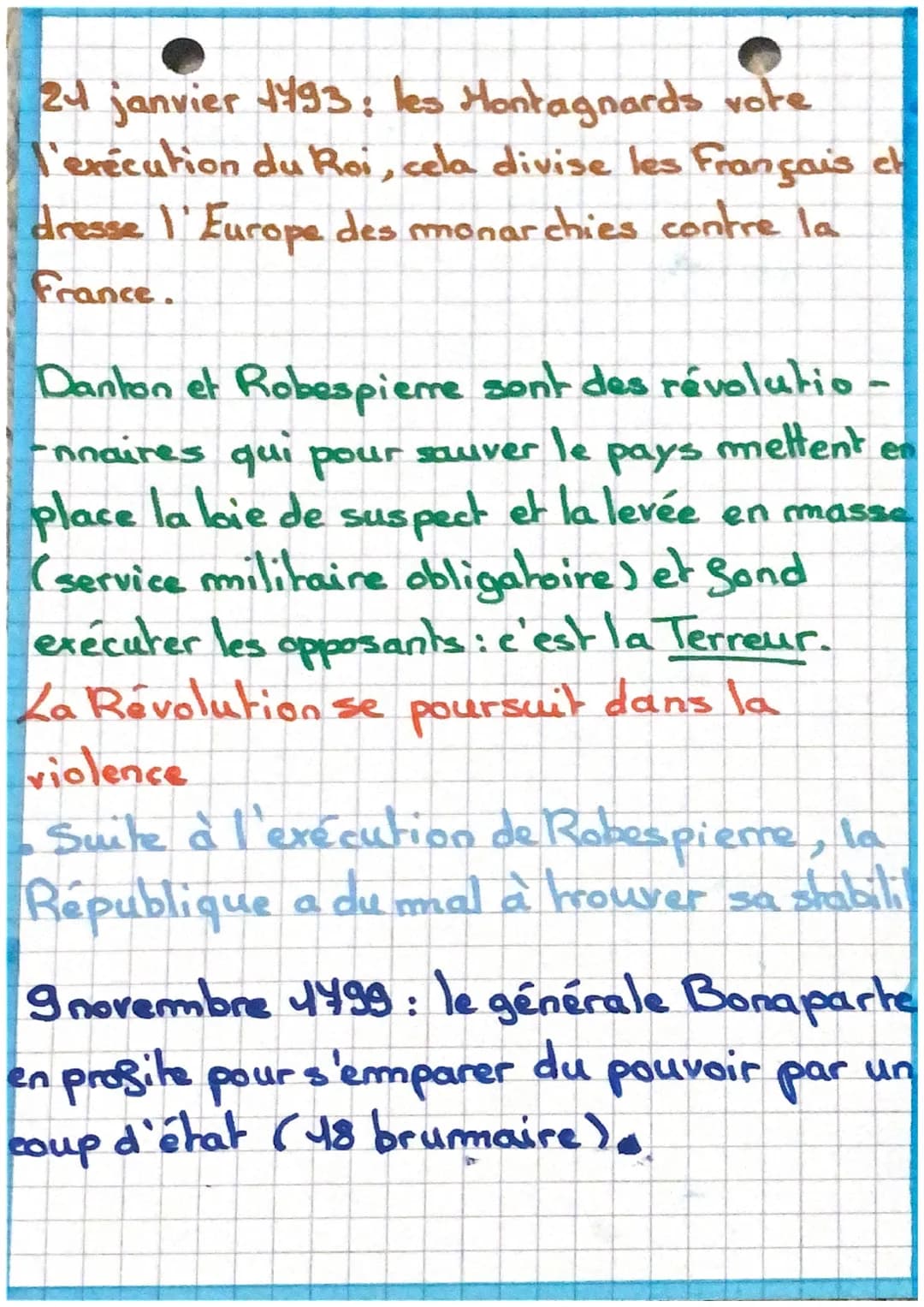 La Révolution françai-
-se et l'Empire
5 mai 1789: état generaux
-déception et colère car un vote par
ordre mais pas par
20 juin 1789: sèrem