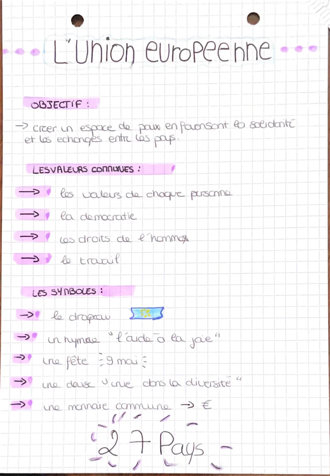 •E·•N•C
La Republique française
ses valeurs, ses principes, ses symboles
La republique française, unie et
indiviste
DES VALEURS
O
●
dibutes

