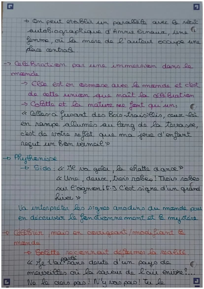 dissertation Side
of eloge de la mature
to wen d spamoussement de son enfance
- recours au fyrisme.
CÔ
geraniums, Ô digitales
>>
-o regard e