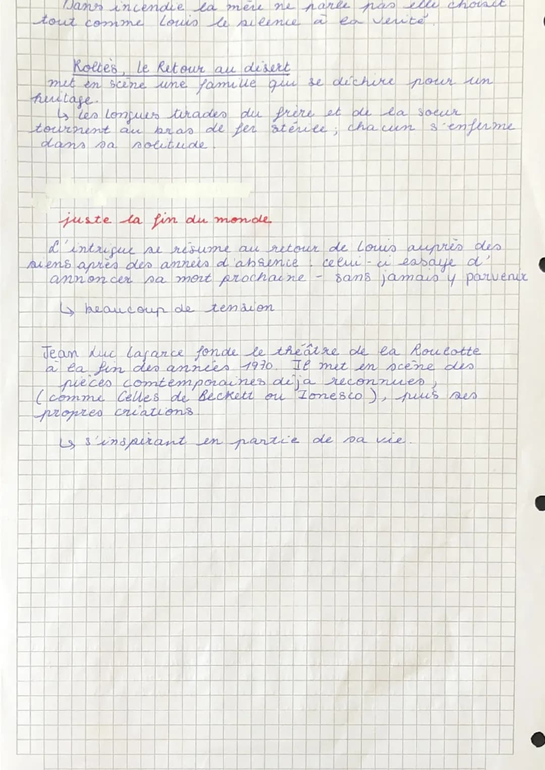 dissertation
crise personnelle, crise familiale
introduction
Selon le crutique Jacques More, le héros trajique entend staffirmer
dans le pré
