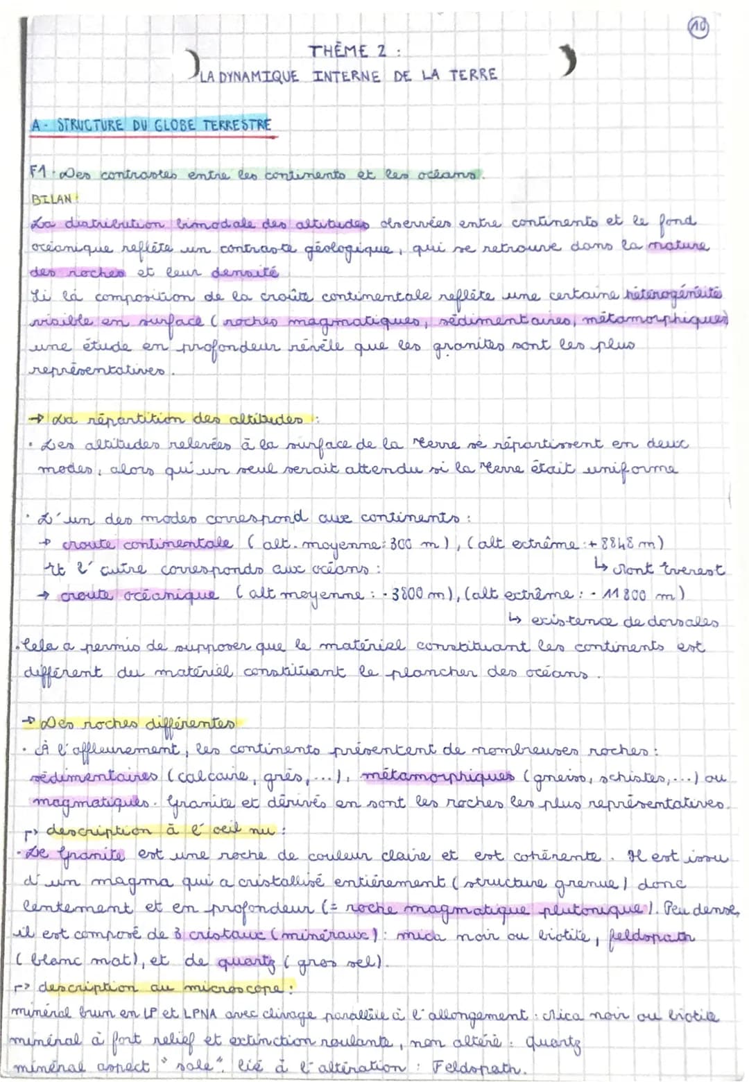 
<h2 id="structureduglobeterrestre">Structure du globe terrestre</h2>
<p>La dynamique interne de la Terre est révélée par la distribution bi