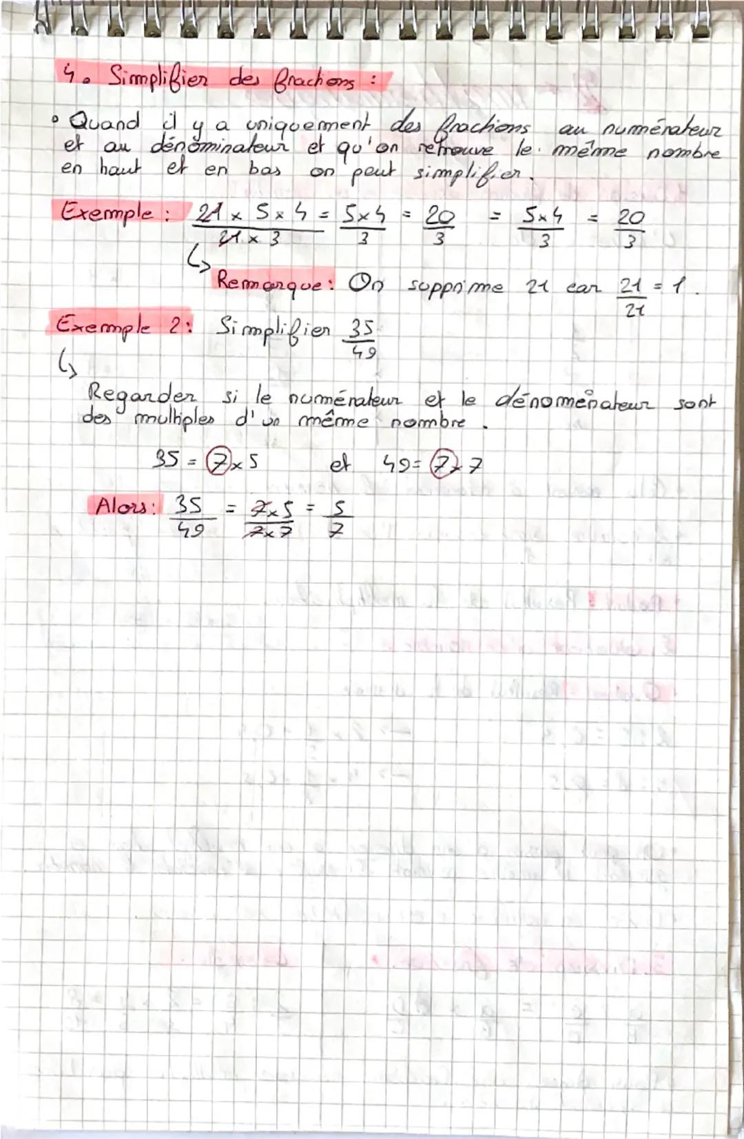 1 - mathématiques
"les fractions"
1. Addition et soustraction.
+ 
1/4
2/4
= 1+2/4 = 3/4
•Lorsqu'on additionne 2 fractions qui ont le même dé