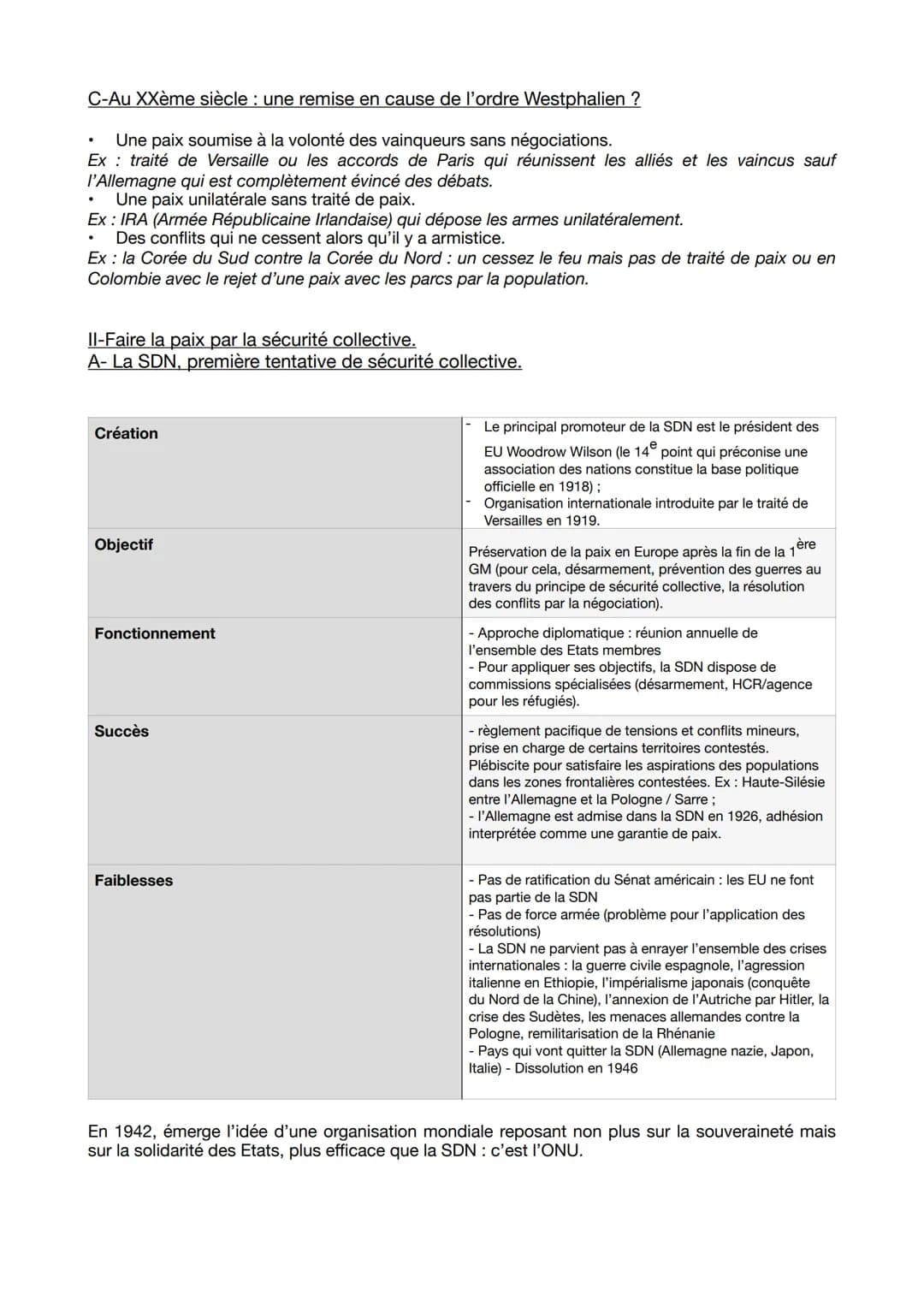 THÈME : FAIRE LA GUERRE, FAIRE LA PAIX : FORMES DE CONFLITS
ET MODES DE RÉSOLUTION.
AXE 2 : LE DÉFI DE LA CONSTRUCTION DE LA PAIX.
La paix s