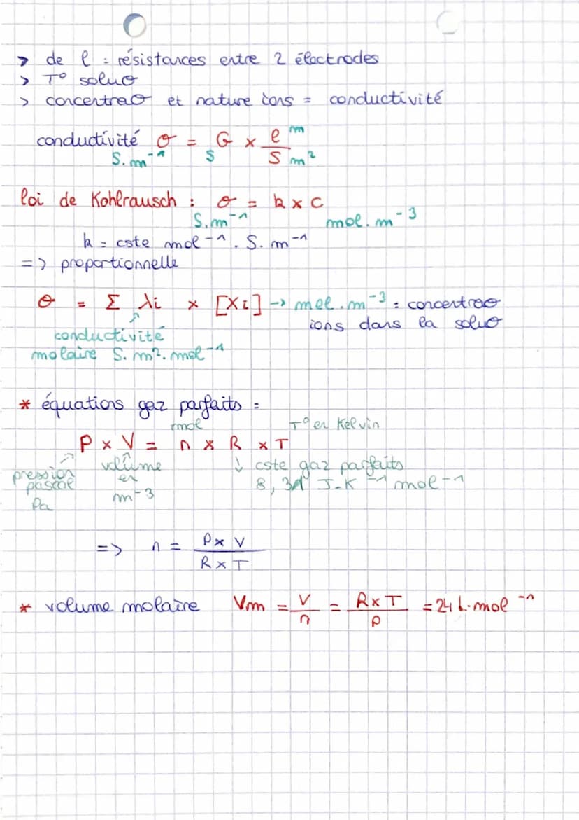 CMETHODES ANALYSE PHYSIQUES
* PH ( potentiel hydrogène) = indicateur d'acidité qui
dépend ions H₂ (voire + H₂O+ = ions oxonium |-
log ( [H₂0