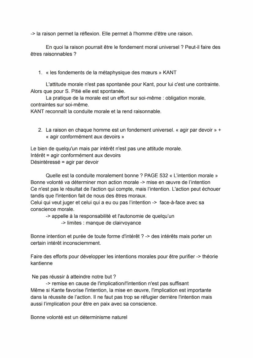 Introduction:
Connaissez-vous un sentiment ou des sentiments moraux?
Est-ce par expérience que vous vous rendez compte d'une conscience
mora