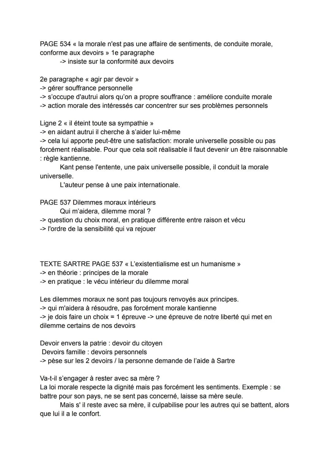 Introduction:
Connaissez-vous un sentiment ou des sentiments moraux?
Est-ce par expérience que vous vous rendez compte d'une conscience
mora