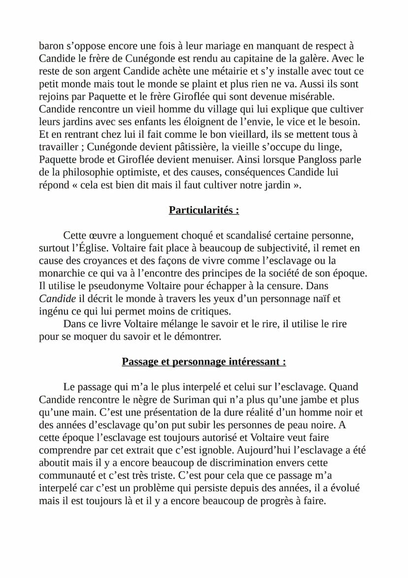 LEPLANOIS
Camille
DOSSIER
Candide
de Voltaire
1er 5
octobre 2021 Présentation :
François Marie Aouret, dit Voltaire, est né le 21 novembre 1