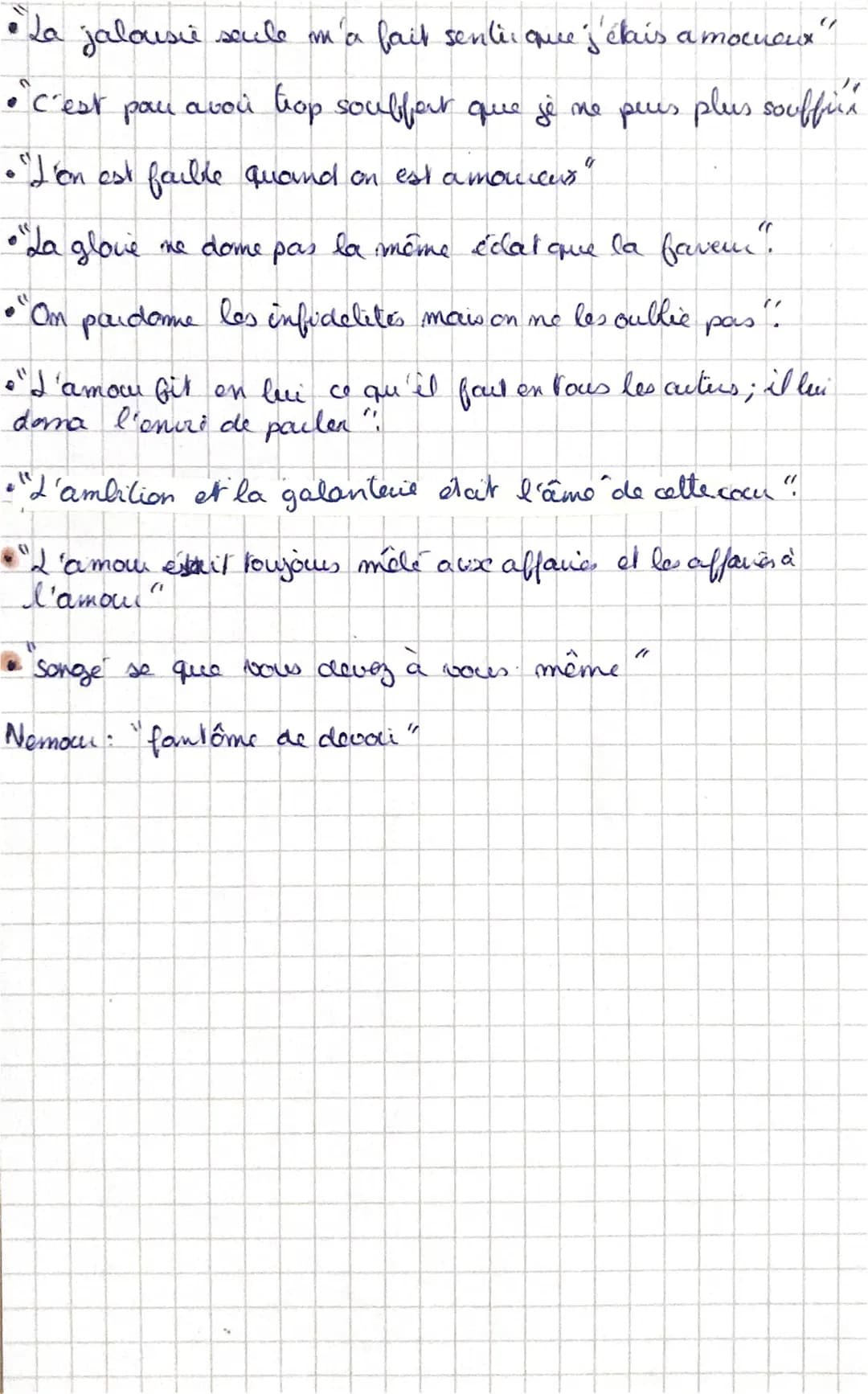Classicisme:
Citations
PRINCESSE DE CLÈVES-LAFAYETTE
on es
quelques fois aussi differents de sois-même
que des autres"?"
21
Nows some si acc