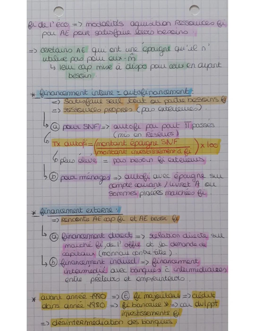 # SITUATION FINANCIÈRE DES
AGENTS ECONOMIQUES
=> Recours à des Ressolveces fi pour satisfaire
et fi ≠ besoins
*bessin fi des ménages
41 fi b