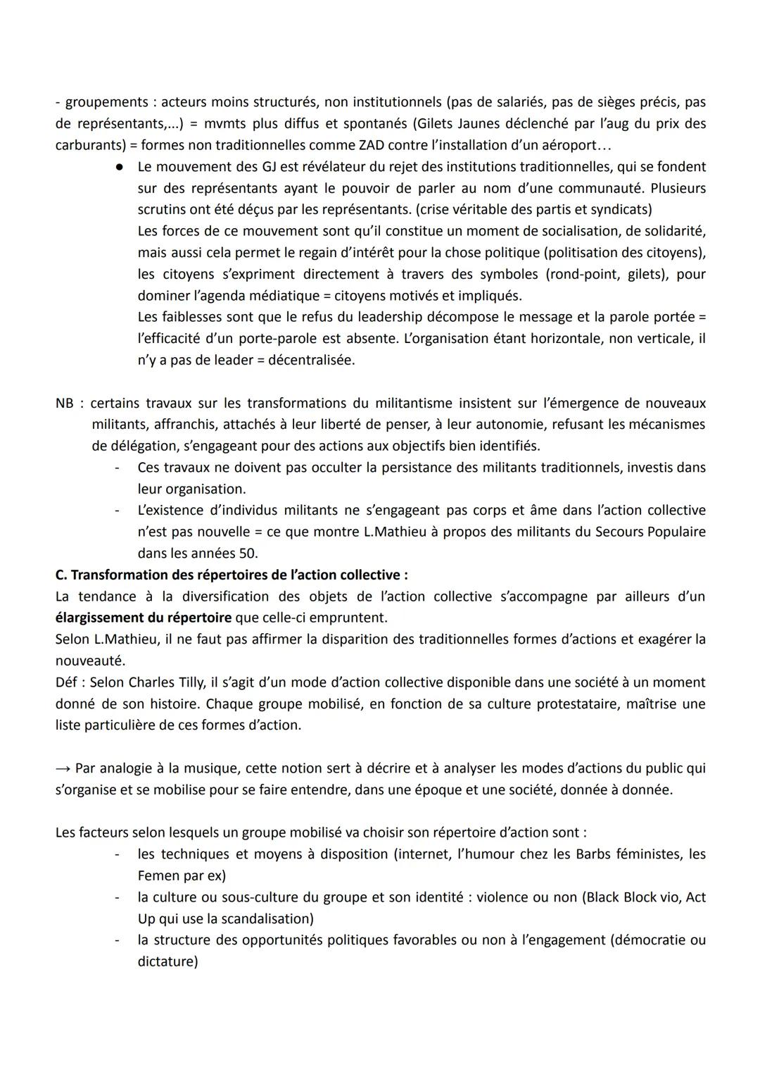 Chapitre 6 Sc po: Comment expliquer l'engagement politique dans les sociétés démocratiques
L'engagement politique recouvre l'ensemble des ac