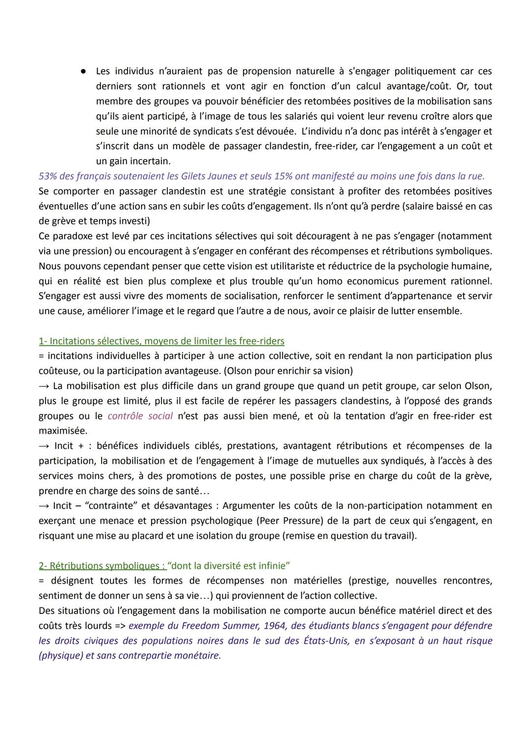 Chapitre 6 Sc po: Comment expliquer l'engagement politique dans les sociétés démocratiques
L'engagement politique recouvre l'ensemble des ac