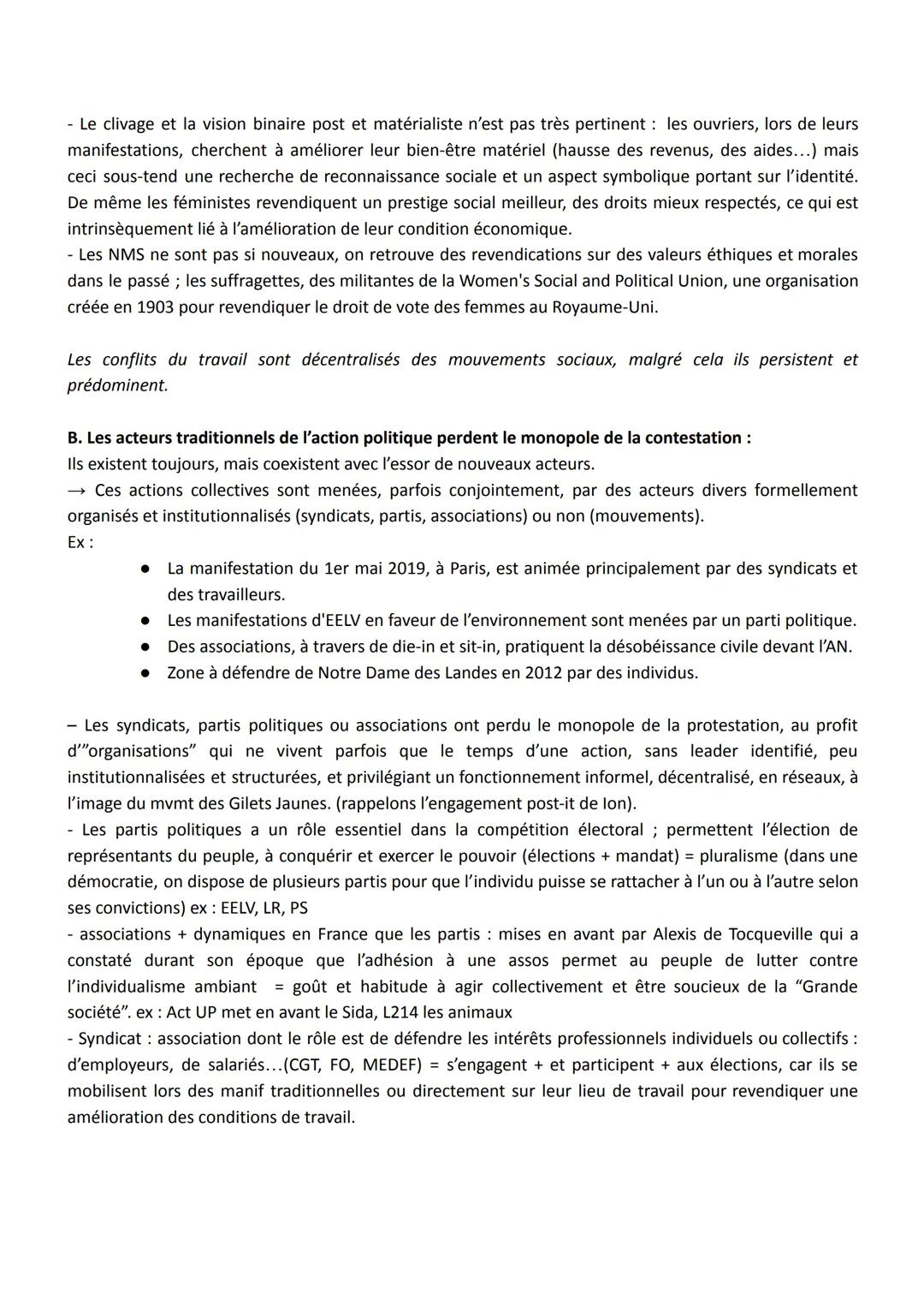 Chapitre 6 Sc po: Comment expliquer l'engagement politique dans les sociétés démocratiques
L'engagement politique recouvre l'ensemble des ac