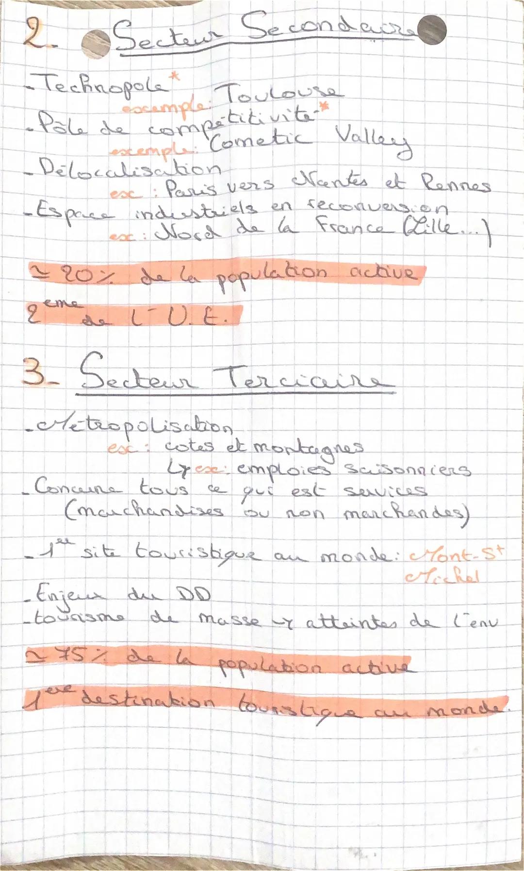 La
GEOGRAPHIE:
espaces productifs
Definition
AGROALIMENTATION: produit agricole.
en
transformé par
PÔLE DE COMPÉTITIVITE: rassemblement, sur