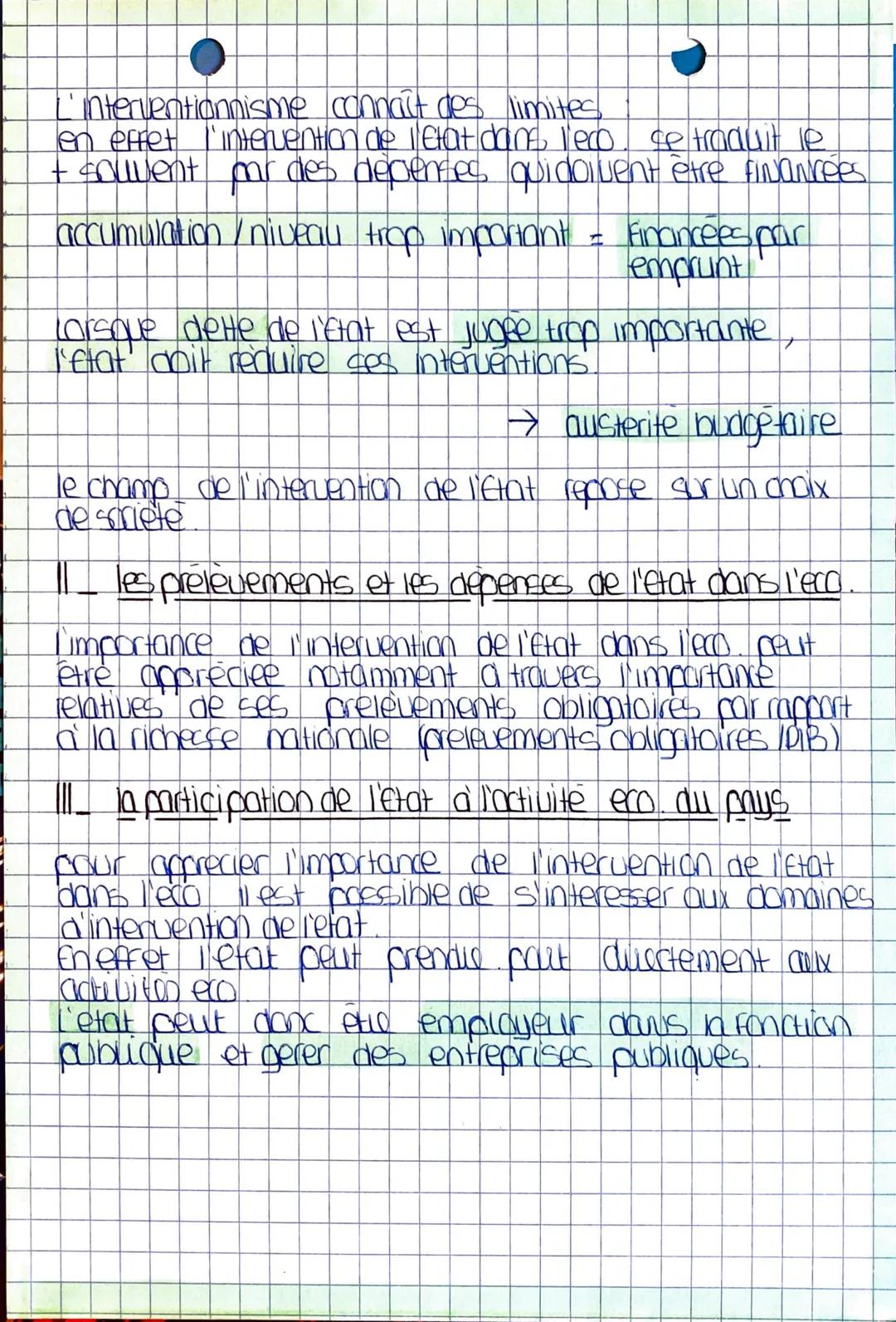 Theme 1
chapitre 1
Tstmg

I' intervention de l'etat dans l'economie

l'etat joue un role variable selon l'époque et les pays.
dans l'economi