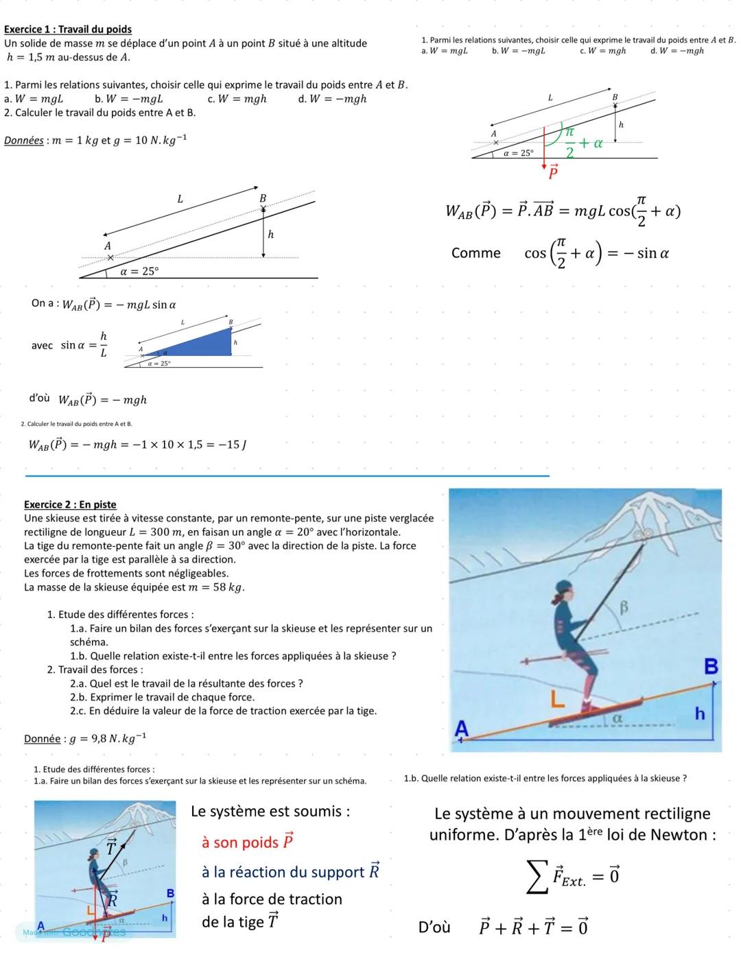 # Chapitre 10
Aspects énergétiques des phénomènes
mécaniques

1) Energie cinétique

C'est l'énergie que possède un corps du fait de son mouv