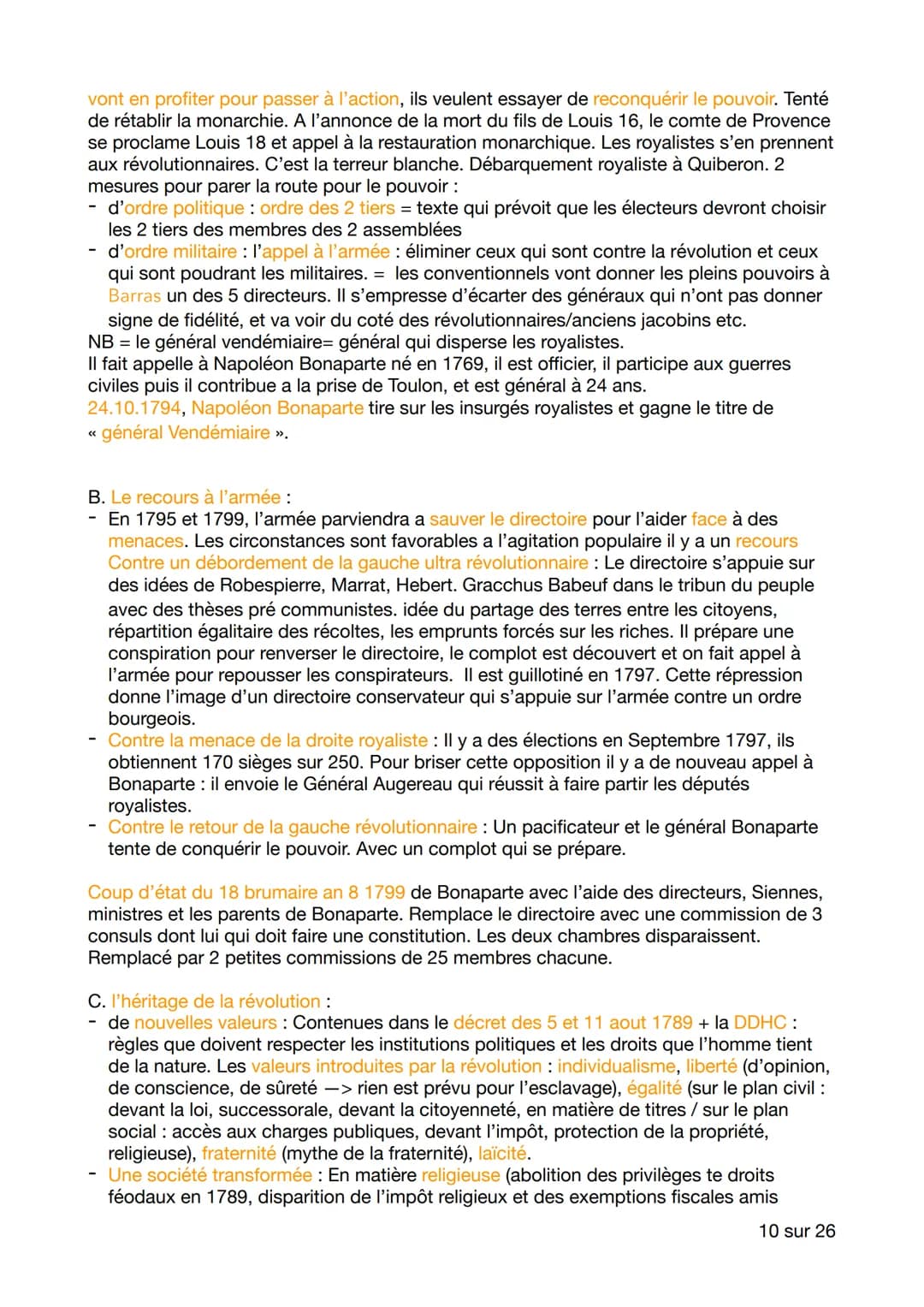 Les historiens divisent L'HISTOIRE en 4 parties: L'antiquité, le moyen âge, les temps
moderne et l'époque contemporaine. Histoire depuis la 