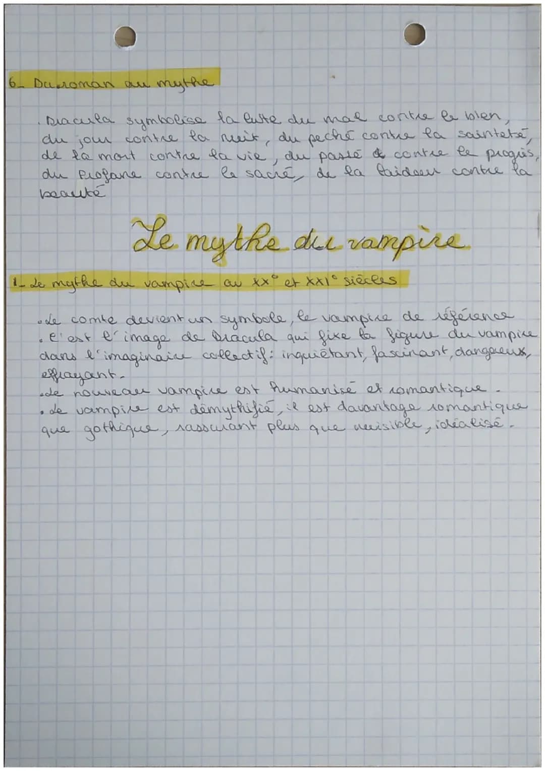• Dracula
1 un roman épist claire
l'effet de réel = grâce aux dates.
au cachets de la
poste, le lecteur a l'impression que les faits se sont