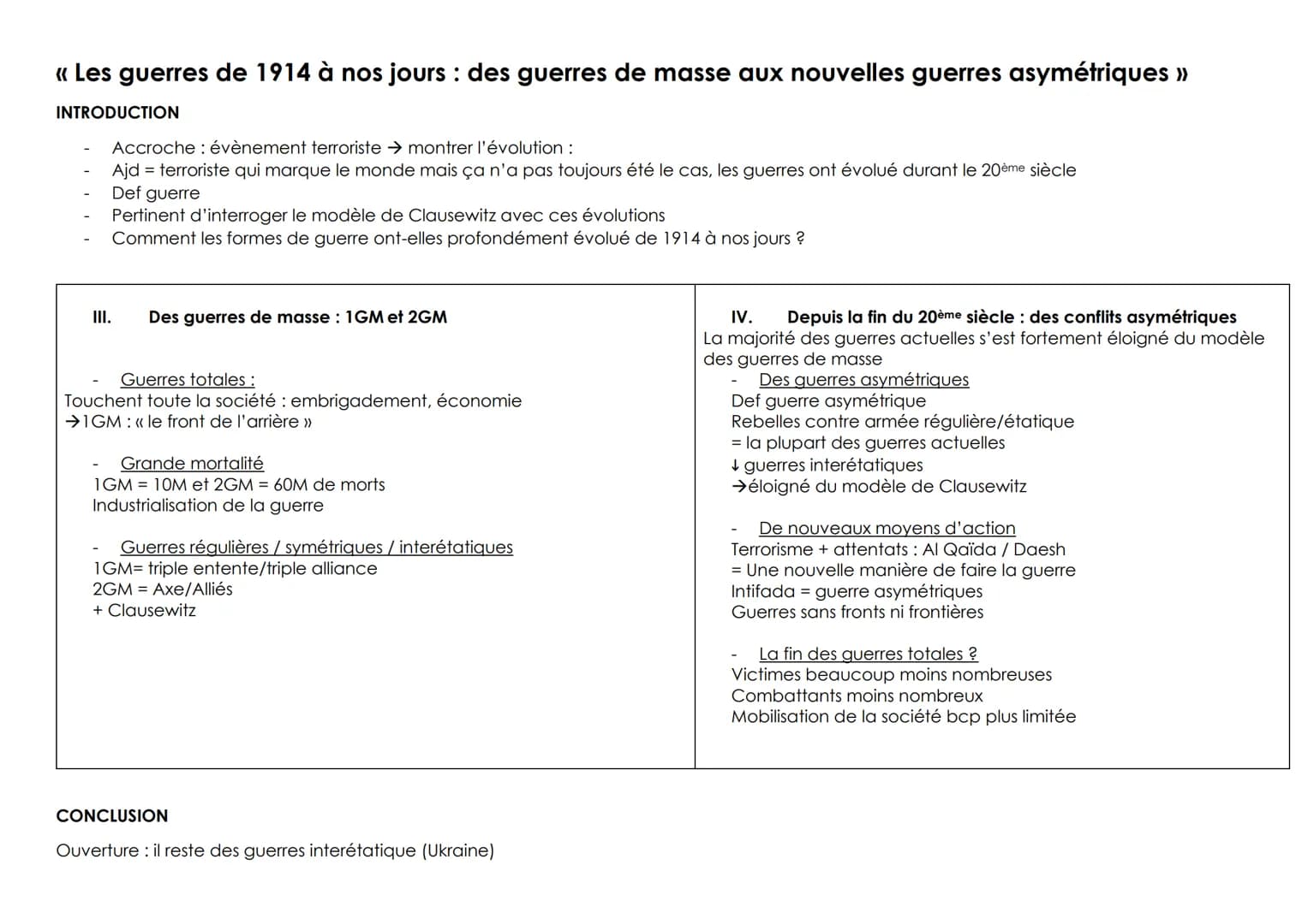 << Pourquoi et comment construire la paix entre les Etats depuis le 17ème siècle ? »
INTRODUCTION
I.
Accroche : << Sans progrès, il n'y a pa