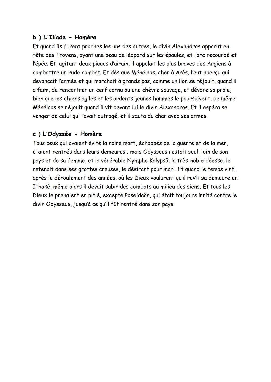 Un registre littéraire : le registre épique
Définition du registre littéraire
→ Le registre littéraire définit l'ensemble des caractéristiqu