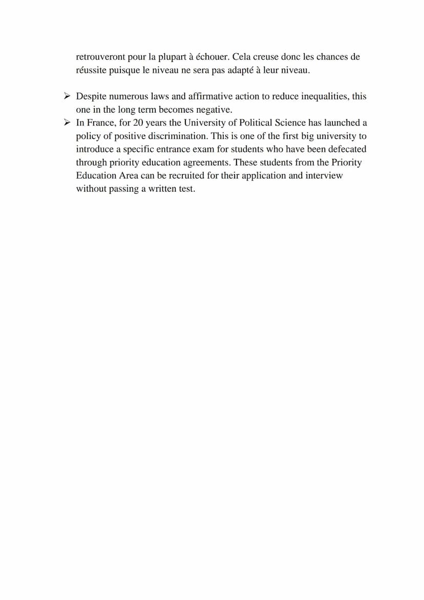 Grand oral-SES/LLCE
➤ Dans les années 1770, Thomas Jefferson, le 3e président des Etats-Unis,
souhaite ouvrir les écoles primaires à tous le