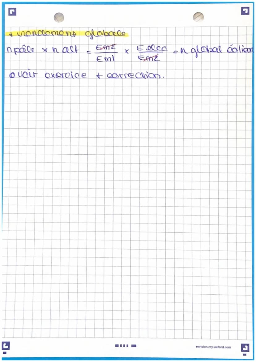G
Physique
Energie : Source, forme,
Source
Biomasse
• combus fissi
solell
E. solairo
• Eau (barrage) hydraulique
Face (morevement)
Vont
comb