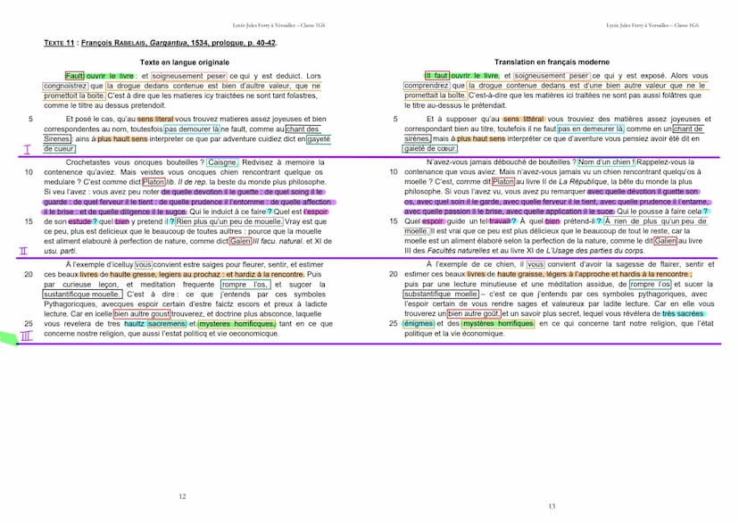Introduction
Realglais
↳> figure importante de l'humanisme by XII e siècle.
érudit et uomique), il
raconte la vie du
Problématique. Dans que
