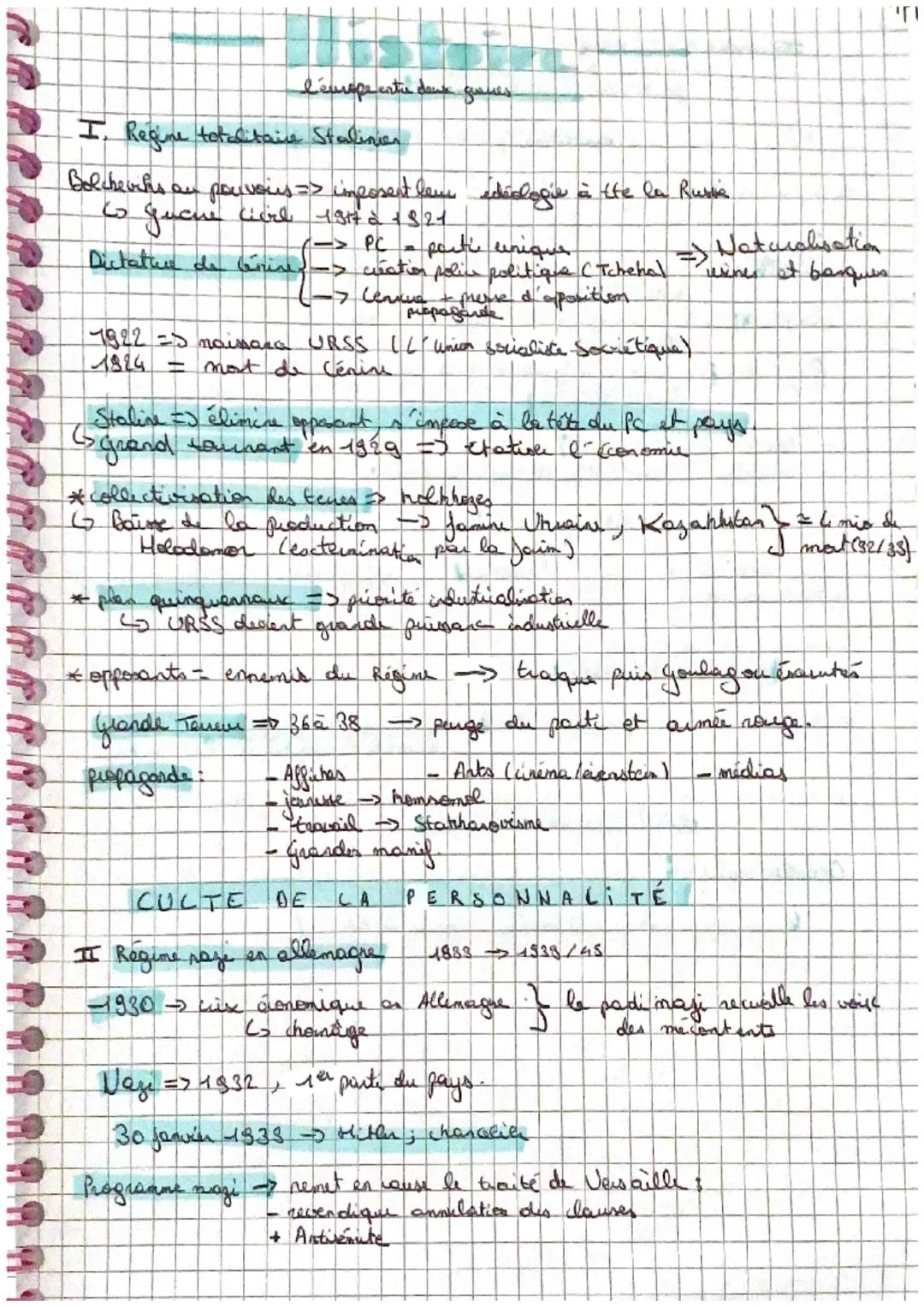 l'europe entre dans games.

I. Regine totalitaire Stalinien

Bolcheichs au pouvoirs => imposent les édéologie à the la Russe
Co guane civil 