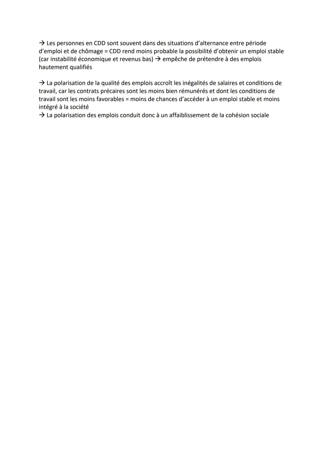 SES CHAPITRE 4-QUELLES MUTATIONS DU TRAVAIL ET DE L'EMPLOI ?
1- TRAVAIL, EMPLOI, CHOMAGE, ACTIVITÉ ; DES NOTIONS À DISTINGUER
→ Travail = ac
