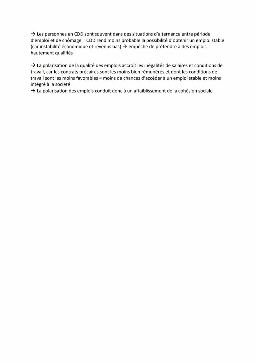 SES CHAPITRE 4-QUELLES MUTATIONS DU TRAVAIL ET DE L'EMPLOI ?
1- TRAVAIL, EMPLOI, CHOMAGE, ACTIVITÉ ; DES NOTIONS À DISTINGUER
→ Travail = ac