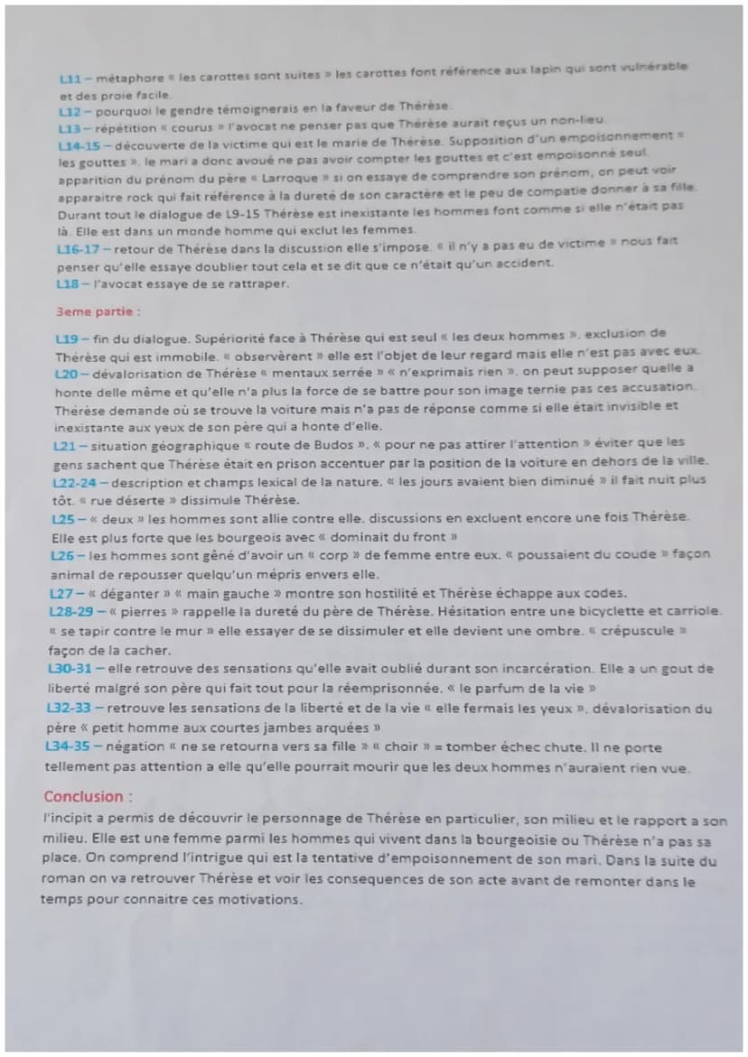 5
10
01 personnages en marge, plaisirs du romanesque
1 L'avocat ouvrit une porte. Thérèse Desqueyroux, dans ce couloir dérobé du palais de j