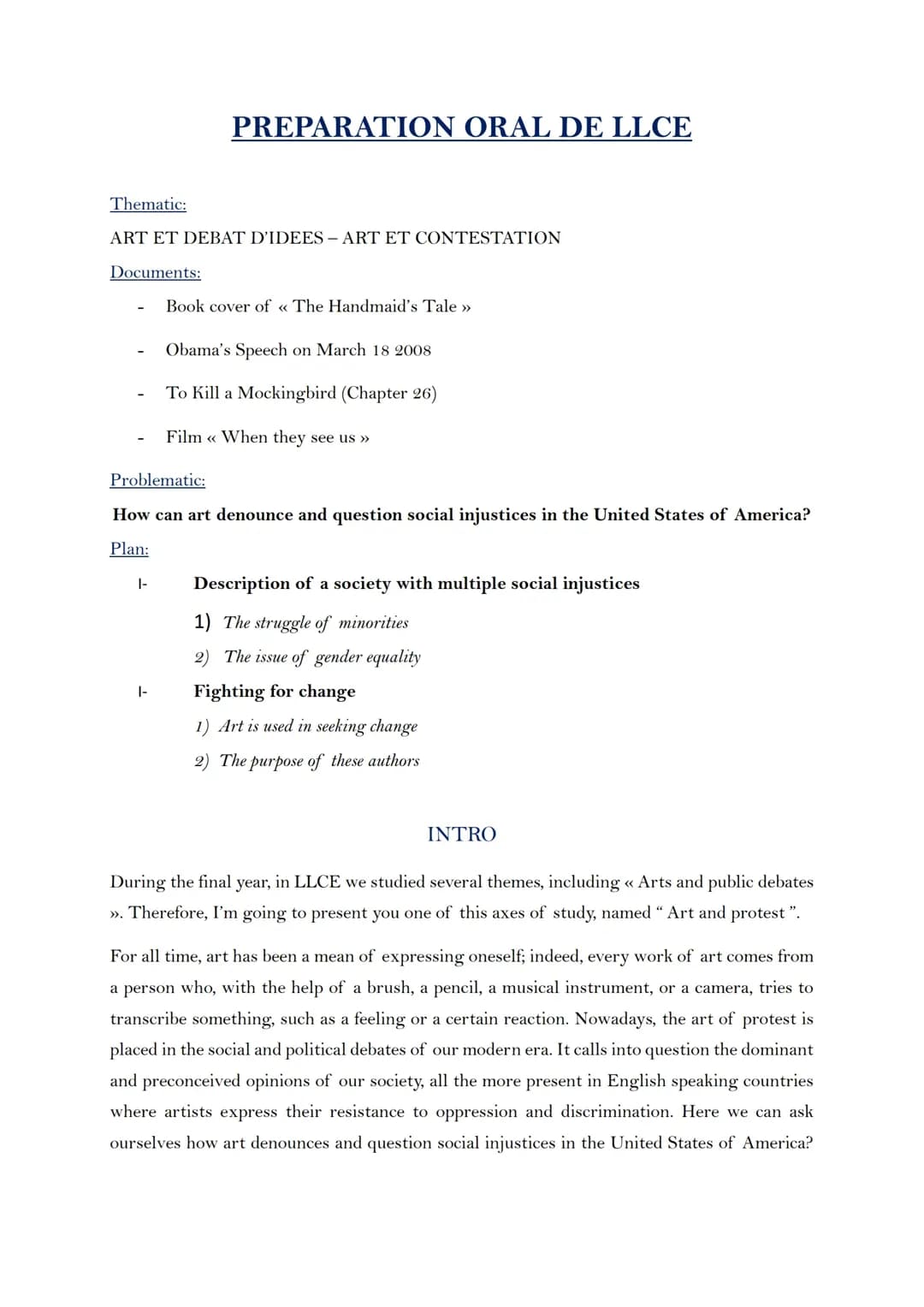 Your Guide to LLCE Oral Dossier: Examples and Tips for 2024