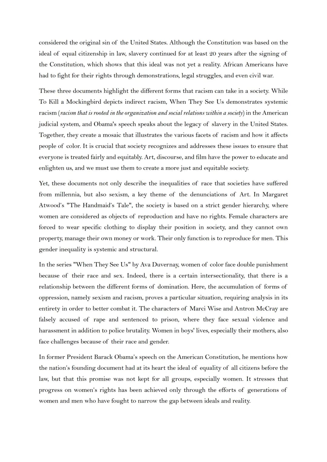 Thematic:
ART ET DEBAT D'IDEES - ART ET CONTESTATION
Documents:
PREPARATION ORAL DE LLCE
Problematic:
|-
Book cover of «The Handmaid's Tale 