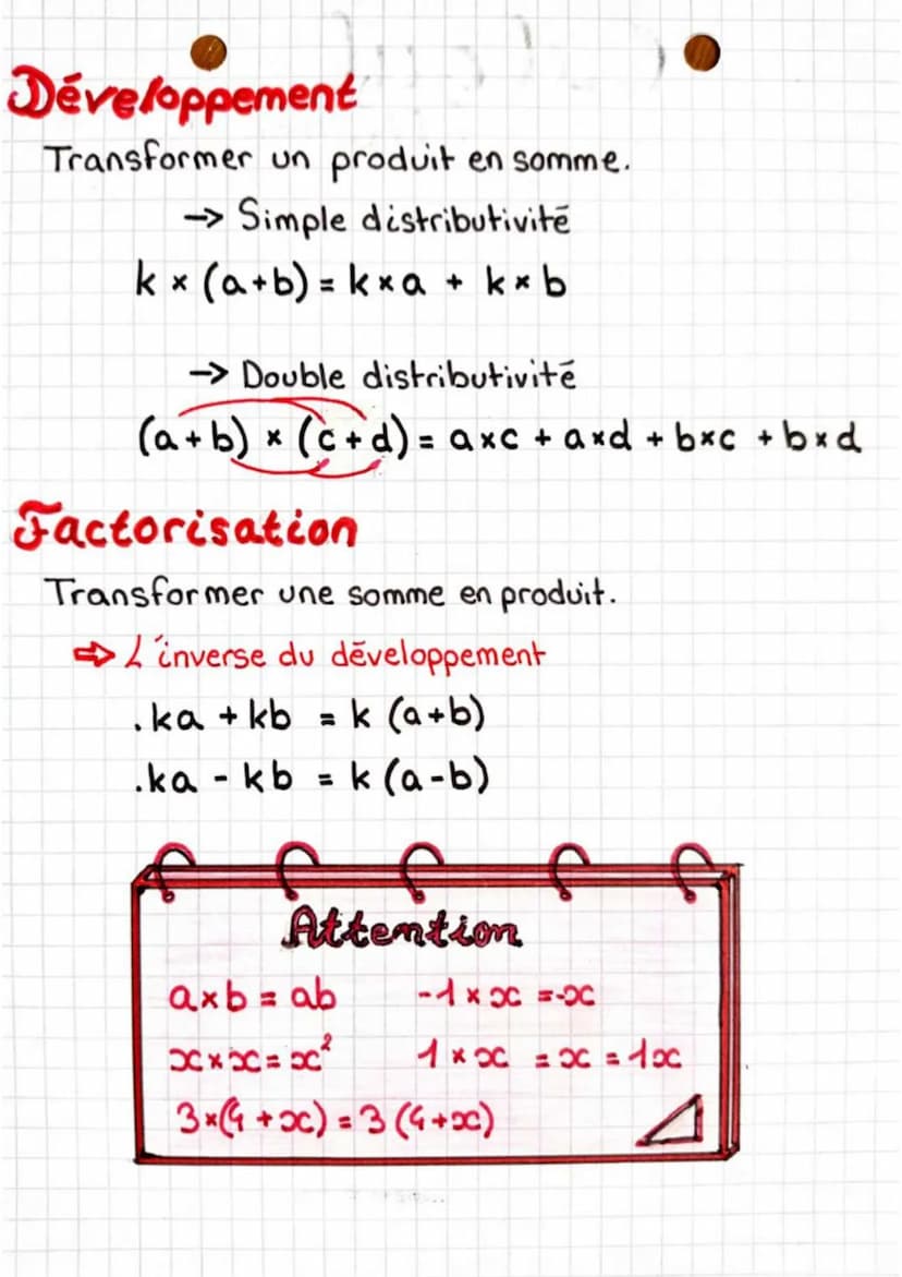 Calcul
littéral
famille.
Reduction
Regrouper les thermes
par
A = kx + k + kǝ
= kx + kx + k
Calcul de Valeur
Remplacer la lettre" par la vale