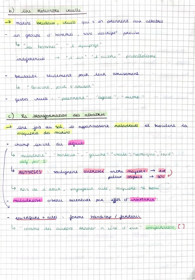 INTRODUCTION :
SITUER →
PROBLEMATIQUE →
SUJET/THEME
DEVELOPPEMENT :
cisecuuux
simbrose
monde
marin
-
-
Section Spleen et Ideal"
TEXTE 1
LALB