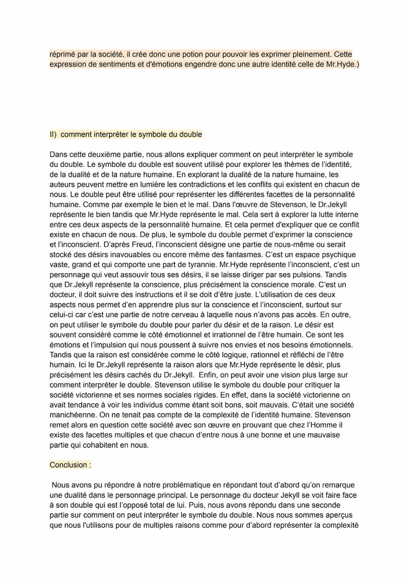 LLCE+ HLP:
Métamorphose du moi + Expression et construction de soi
Introduction :
Robert Louis Stevenson est un écrivain écossais qui a vécu