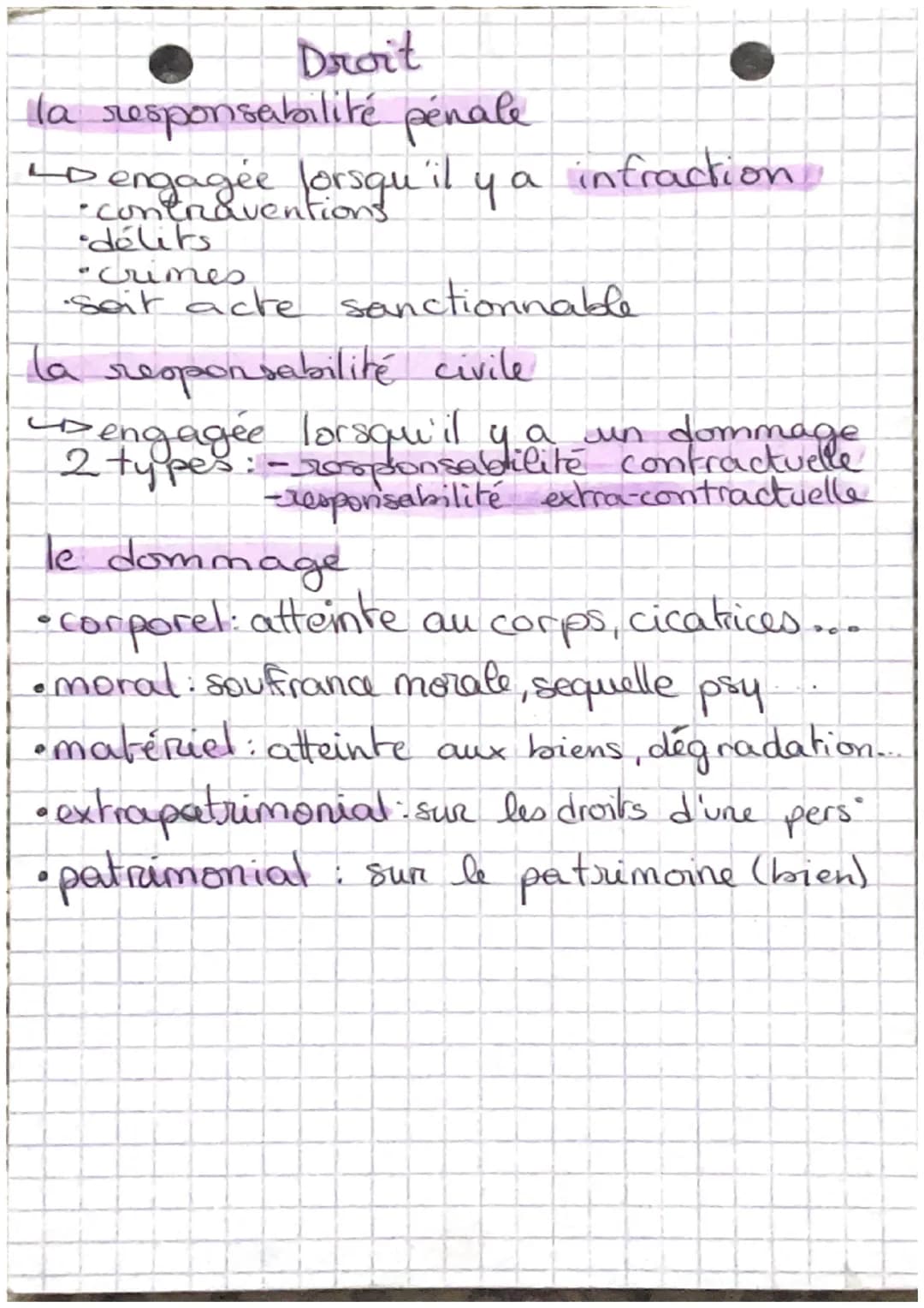 Découvre Les 4 Types de Responsabilités et Dommages Moraux