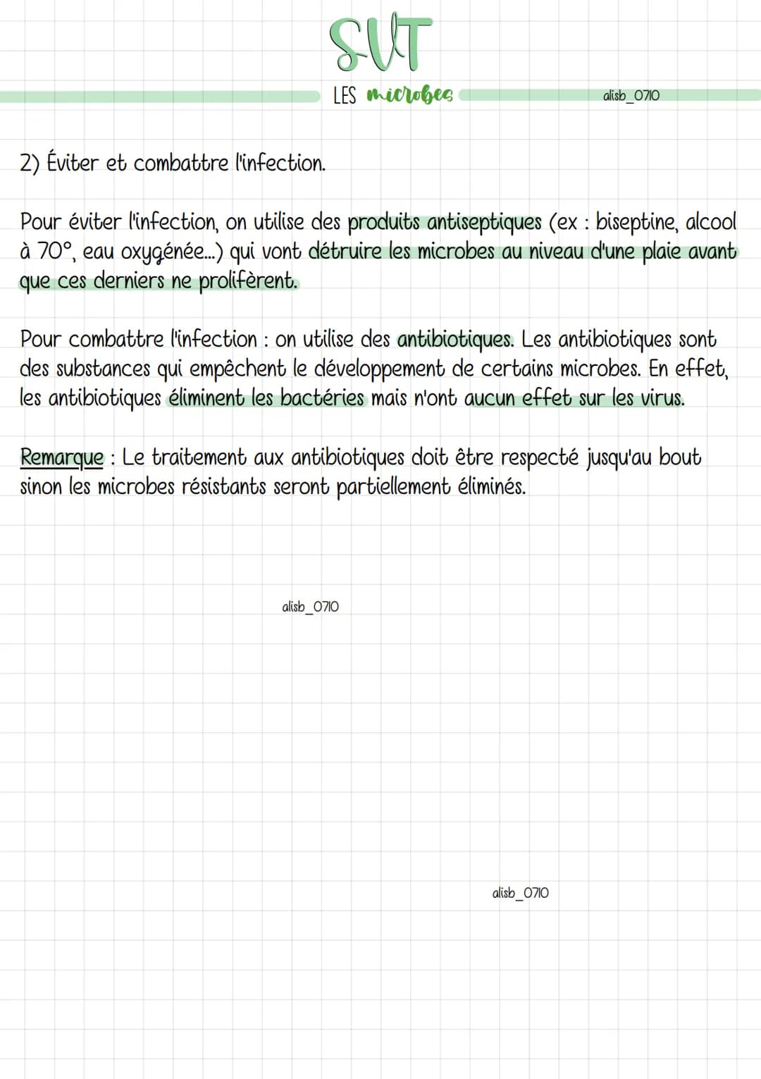 SUT
LES microbes
L'Homme évolue dans un milieu peuplé d'une multitude de micro-organismes (ou
microbes). Certains peuvent nous rendre malade