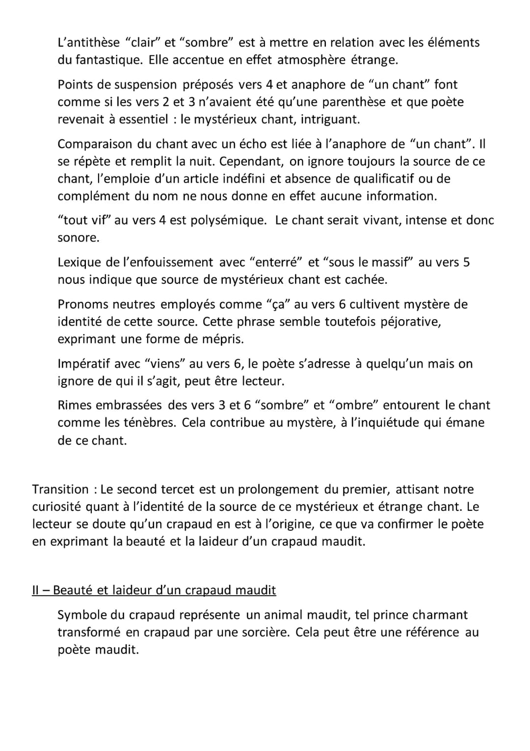Introduction :
EL 2 - Le crapaud
Poète français du 19ème siècle, Tristan Corbière était particulièrement
excentrique, tant dans sa vie que d