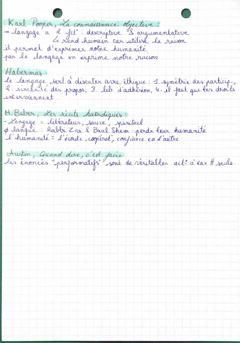 → Le langage
lary Jaculté universelle et système de signe qui a pour brut
l'express et la communicat: gree, "logos" - discours
raison
"Le La