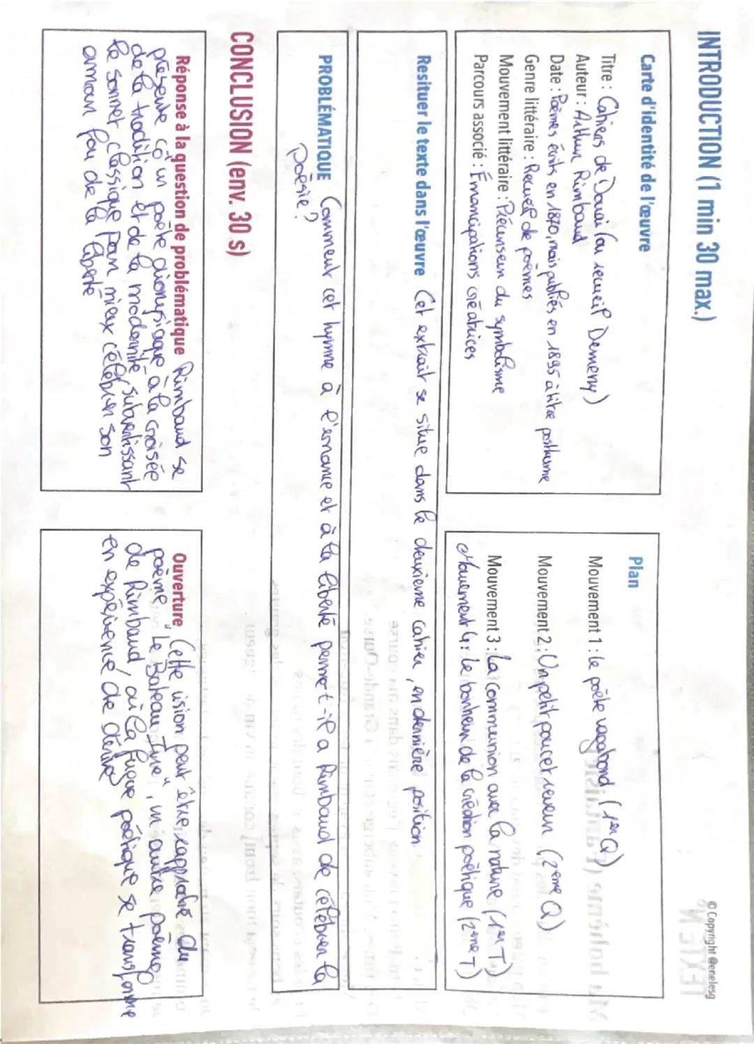 TEXTE
N° 15
Ma bohème (Fantaisie)
Je m'en allais, les poings dans mes poches crevées;
Mon paletot aussi devenait idéal.
J'allais sous le cie